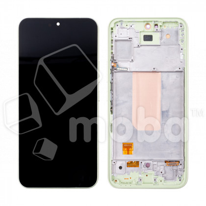 Дисплей для Samsung Galaxy A54 5G (A546E) модуль с рамкой Зеленый - (OLED) (Full Size)
