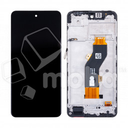 Дисплей для Infinix Hot 40i (X6528B) модуль с рамкой Черный - OR