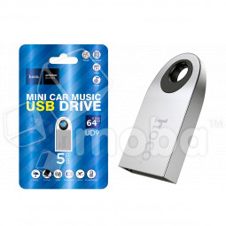 USB-флеш (USB 2.0) 64GB Hoco UD9 Insightful Серебро