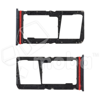 Держатель SIM для Tecno Pova 7 5G (LJ7) Черный