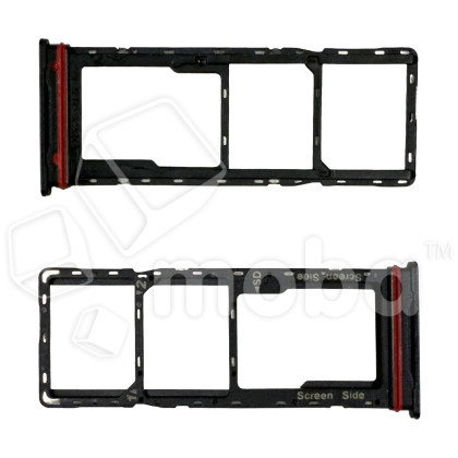 Держатель SIM для Infinix Hot 60i (X6728) Черный