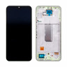 Дисплей для Samsung Galaxy A34 5G (A346B) модуль с рамкой Зеленый - (OLED) (Small Size)