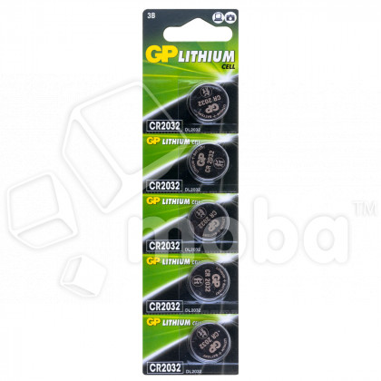 Батарейка CR2032 GP Lithium 3V (5 шт. в блистере)