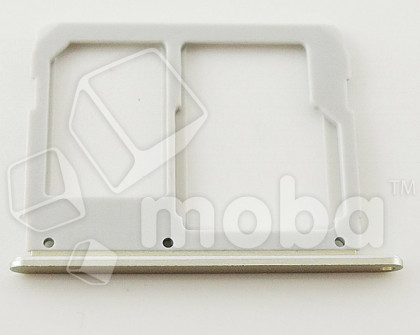 Держатель SIM для Samsung Galaxy A3 2016/A5 2016 (A310F/A510F) Золото