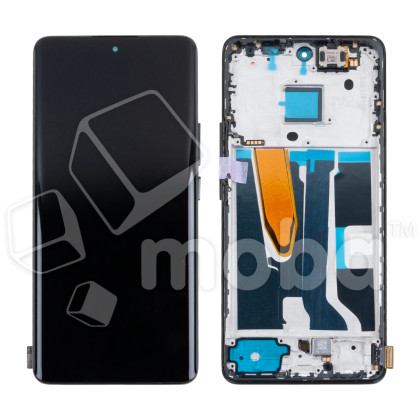 Дисплей для Realme 11 Pro 5G/11 Pro+ 5G (RMX3771/RMX3741/RMX3740) модуль с рамкой Черный - (OLED)