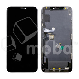 Дисплей для iPhone 11 Pro Max (A2218) в сборе с тачскрином Черный - DD (Hard OLED, Full HD) (площадка под IC)