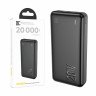 Внешний Аккумулятор (Power Bank) BC 20PB87 20000 mAh (20W, QC3.0, PD, USB, MicroUSB, Type-C, LED индикатор) Черный