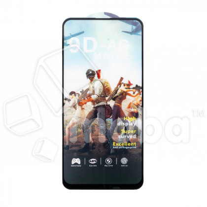 Защитное стекло "Матовое" для Huawei P Smart Z/Y9s/Honor 9X/9X Premium Черный