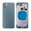 Корпус для iPhone 11 Pro Max (1 Sim) Темно-зеленый - Премиум