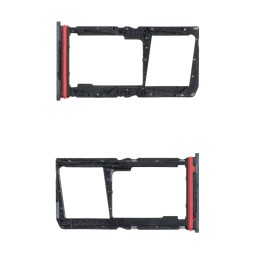 Держатель SIM для Tecno Pova 7 5G (LJ7) Серебро
