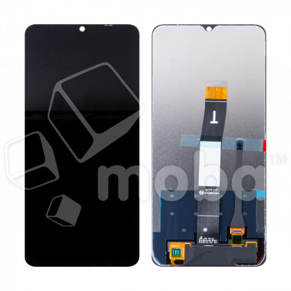 Дисплей для Xiaomi Redmi 12C/Poco C55 (22120RN86G) в сборе с тачскрином Черный - OR100