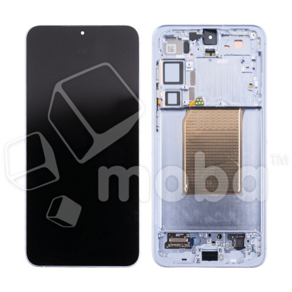 Дисплей для Samsung Galaxy S25+ (S936B) модуль с рамкой Голубой - OR (SP)