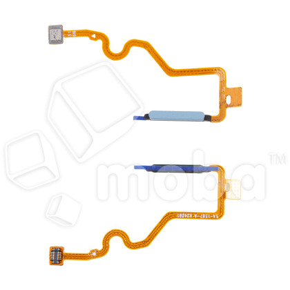 Шлейф для Infinix Hot 40/40 Pro/40i (X6836/X6837/X6528B) сканер отпечатка пальцев Голубой