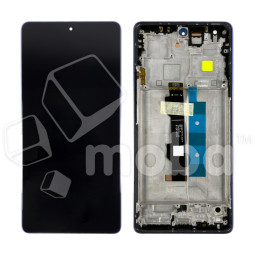 Дисплей для Xiaomi Redmi Note 13 Pro 4G (23117RA68G) модуль с рамкой Фиолетовый - OR (SP)