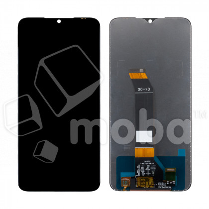 Дисплей для Xiaomi Poco M5 (22071219CG) в сборе с тачскрином Черный - Оптима