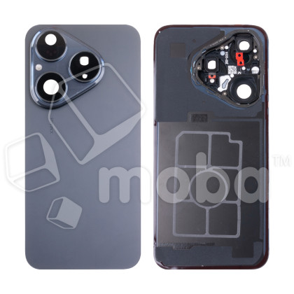 Задняя крышка для Huawei Pura 80 (HED-LX9) Черный - Премиум