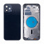 Корпус для iPhone 12 (1 Sim) Черный - Премиум