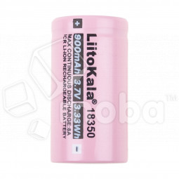 Аккумулятор ICR18350 LiitoKala 3.7V 8A 900 mAh