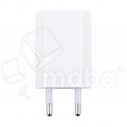 Сетевое зарядное устройство USB для iPhone "Призма" (5W) (тех.упак.) Белый - Китай