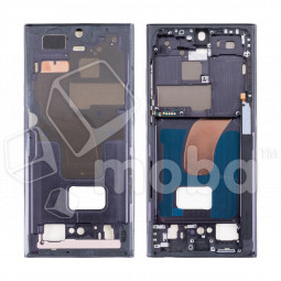 Рамка дисплея для Samsung Galaxy S23 Ultra (S918B) Черный (возможен дефект ЛКП)