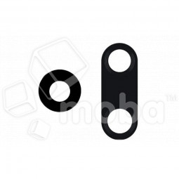 Стекло камеры для Xiaomi Mi 9T/9T Pro (M1903F10G) (комплект 2 шт.) Черный