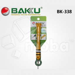 Отвертка BAKU BK-338 (PH000 тонкий крестик 1.5*25 мм)
