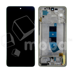 Дисплей для Xiaomi Redmi Note 13 4G (23129RAA4G/23124RA7EO/23129RA5FL) модуль с рамкой Зеленый - OR (SP)