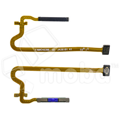 Шлейф для Realme Note 60 (RMX3933) сканер отпечатка пальцев Черный