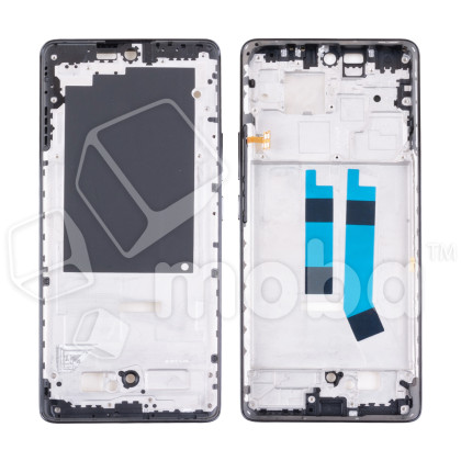 Рамка дисплея для Xiaomi Redmi Note 14 Pro 4G (24116RACCG) Черный (возможен дефект ЛКП)