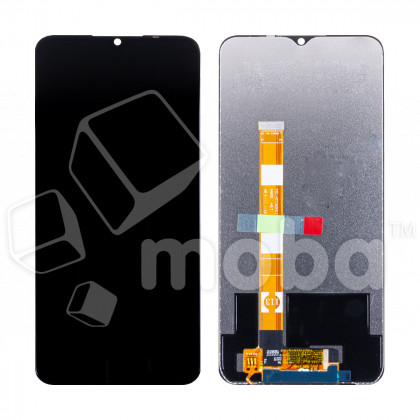 Дисплей для Realme C25/OPPO A16 (RMX3191/CPH2269) в сборе с тачскрином Черный - OR