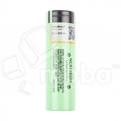 Аккумулятор NCR18650B LiitoKala 3.7V 3400 mAh 5A