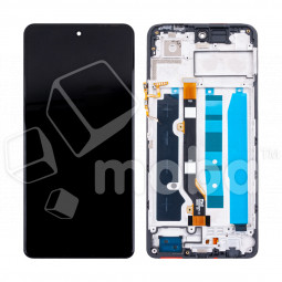 Дисплей для Tecno Spark 20 Pro (KJ6) модуль с рамкой Черный - OR