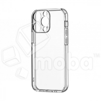 Чехол-накладка для iPhone 13 Pro (с защитой камеры, прозрачный)