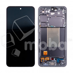 Дисплей для Samsung Galaxy S24 FE (S721B) модуль с рамкой Черный - OR (SP)
