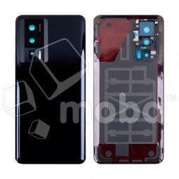 Задняя крышка для Xiaomi Poco F5 Pro (23013PC75G) Черный - Премиум