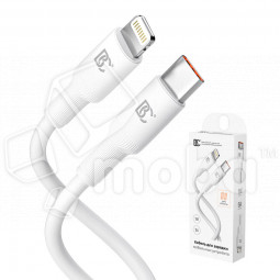 Кабель Type-C - Lightning BC X81 Soft (PD) Белый