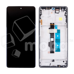 Дисплей для Xiaomi Redmi Note 14S (2502FRA65G) модуль с рамкой Черный - OR (SP)