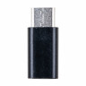 Адаптер MicroUSB - Type-C (тех.упак.) Черный