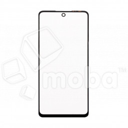 Стекло для переклейки Tecno Pova 2/3 (LE7n/LF7n) в сборе с OCA пленкой Черный - OR (Mitsubishi)