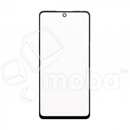 Стекло для переклейки Tecno Pova 2/3 (LE7n/LF7n) в сборе с OCA пленкой Черный - OR (Mitsubishi)