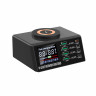 Зарядная станция (110W, 4USB-QC0.3/4Type-C-PD, беспроводная зарядка 15W, дисплей)