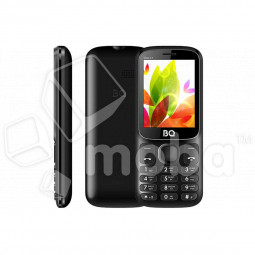 Мобильный телефон BQ 2440 Step L+ (2SIM, BT, FM, MicroSD, фонарик, диктофон) Черный