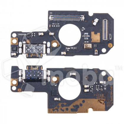 Шлейф для Xiaomi Redmi Note 11/12S/Poco M4 Pro 4G (2201117TY/23030RAC7Y/2201117PG) плата системный разъем/микрофон - Премиум
