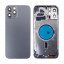 Корпус для iPhone 12 Pro Max (1 Sim) Серый - Премиум