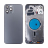 Корпус для iPhone 12 Pro Max (1 Sim) Серый - Премиум