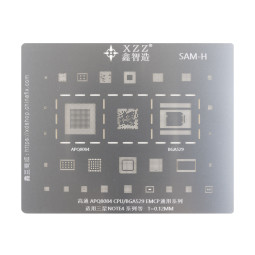 BGA трафарет XZZ EMCP/EMMC 153/162/169/186/221/254