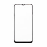 Стекло для переклейки Tecno Spark 8C (KG5n) в сборе с OCA пленкой Черный - OR (Mitsubishi)