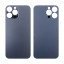 Задняя крышка для iPhone 13 Pro Max (A2645) Серый (стекло, широкий вырез под камеру, логотип)