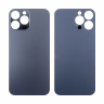 Задняя крышка для iPhone 13 Pro Max (A2645) Серый (стекло, широкий вырез под камеру, логотип)