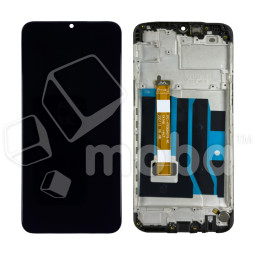 Дисплей для Realme 6i (RMX2040) модуль с рамкой Черный - OR